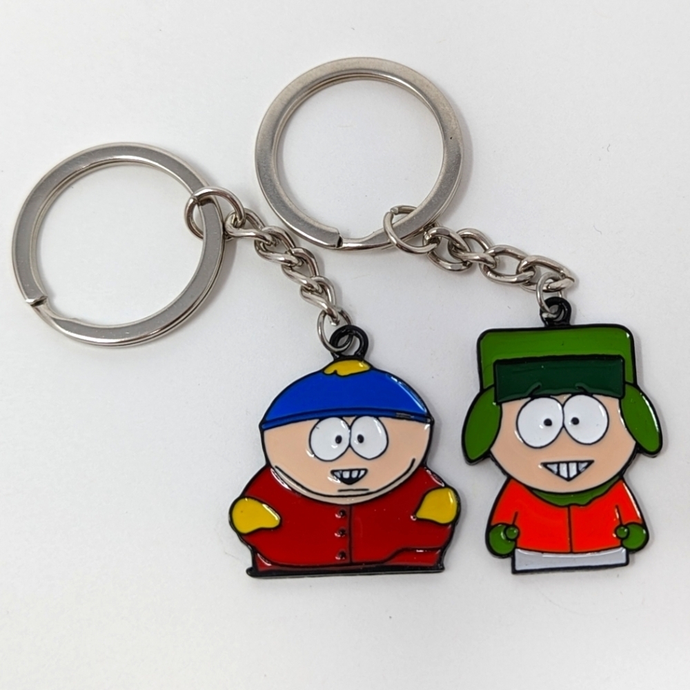 South Park Keychain Set Eric Cartman Kyle